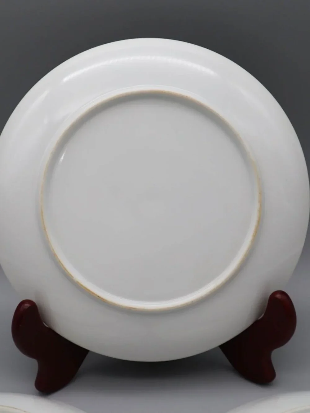 4 Vtg Nasco Japan Folk Art Farmhouse Countryside Village Salad Dessert Plates